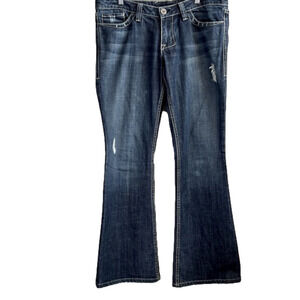 William RAST Ladies Belle Flare Med Wash Sz 30/32 /Timberlake company denim